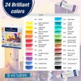 輝柏嘉水彩9毫升24色連調色碟套裝Faber-Castell Watercolour 24x9ml Tube Set with Mixing Palette