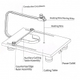座枱式發泡膠切割機 (24cm) Desktop Hot Wire Foam Polystyrene Cutter - cutting height 24cm 座枱式發泡膠切割機 (24cm) Desktop Hot Wire Foam Polystyrene Cutter - cutting height 24cm