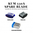 德國KUM 530A 替換刀片 3pcKUM 530A Spare Blade for Automatic Long Point Sharpeners 3pcs 德國KUM 530A 替換刀片 3pcKUM 530A Spare Blade for Automatic Long Point Sharpeners 3pcs