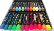 韓國MUNGYO高級特軟油粉彩24色(螢光+金屬色)紙盒套裝Mungyo Gallery Soft Oil Pastel 24 Colour Box Set (Fluorescent + Metallic) 韓國MUNGYO高級特軟油粉彩24色(螢光+金屬色)紙盒套裝Mungyo Gallery Soft Oil Pastel 24 Colour Box Set (Fluorescent + Metallic)