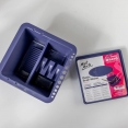 蒙瑪特方形塑膠清洗器 Mont Marte Plastic Brushwasher - Twin Compartment 蒙瑪特方形塑膠清洗器 Mont Marte Plastic Brushwasher - Twin Compartment