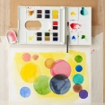 溫莎牛頓專業水彩14色半磚寫生套裝W&N Professional Watercolour 14's col. Half Pan Set 溫莎牛頓專業水彩14色半磚寫生套裝W&N Professional Watercolour 14's col. Half Pan Set