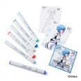 新世紀福音戰士 EVA x Copic Sketch 麥克筆6枝限量套裝 - 綾波麗Evangelion x Copic Limited Edition 6pc Set - Rei 新世紀福音戰士 EVA x Copic Sketch 麥克筆6枝限量套裝 - 綾波麗Evangelion x Copic Limited Edition 6pc Set - Rei