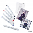 新世紀福音戰士 EVA x Copic Sketch 麥克筆6枝限量套裝 - 渚薰Evangelion x Copic Limited Edition 6pc Set - Kaworu 新世紀福音戰士 EVA x Copic Sketch 麥克筆6枝限量套裝 - 渚薰Evangelion x Copic Limited Edition 6pc Set - Kaworu