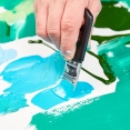 Liquitex 創意畫筆-(薄片手柄)平頭Liquitex Free Style Paddle Brush