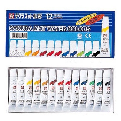 日本櫻花水彩5毫升12色套裝